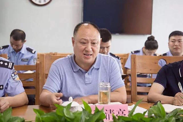 省森林公安局局长范成绪高度肯定我县森林公安工作