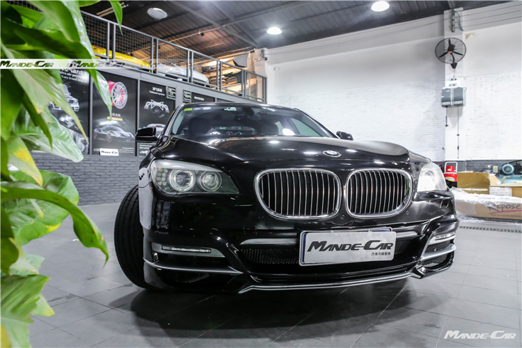 独领风姿宝马740改装wald包围20寸锻造轮毂