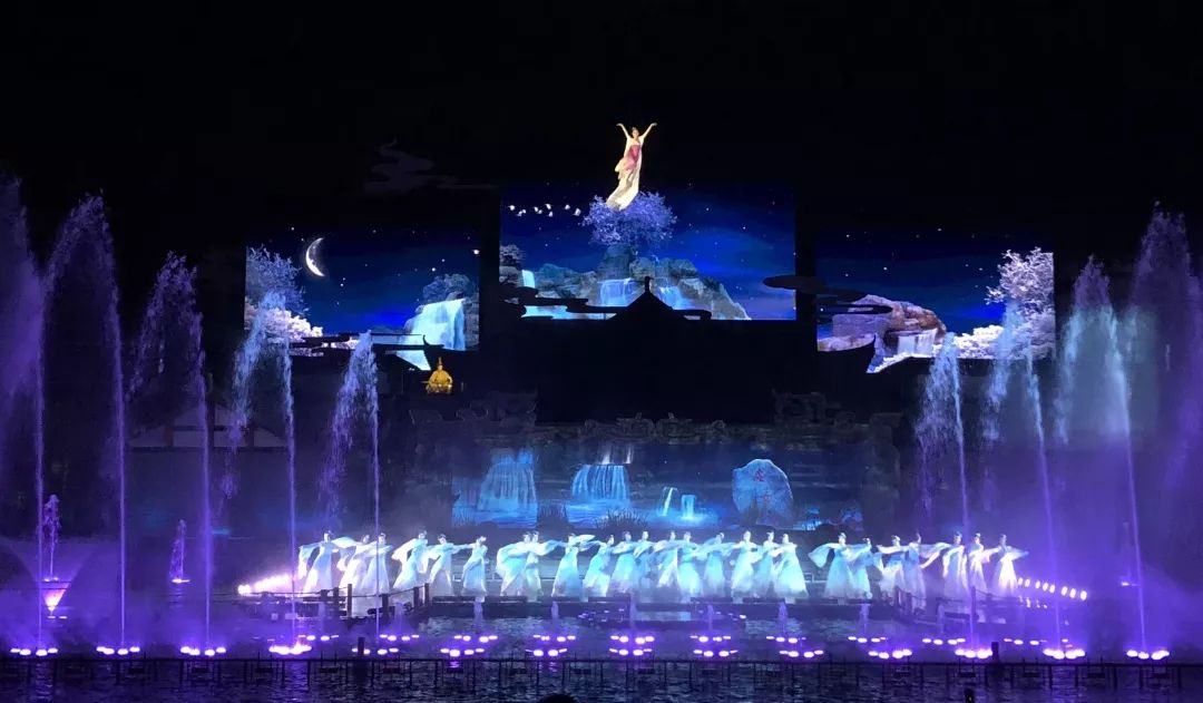 大型光影水舞实景剧《关雎长歌》于"诗经圣地"洽川震撼问世_舞台