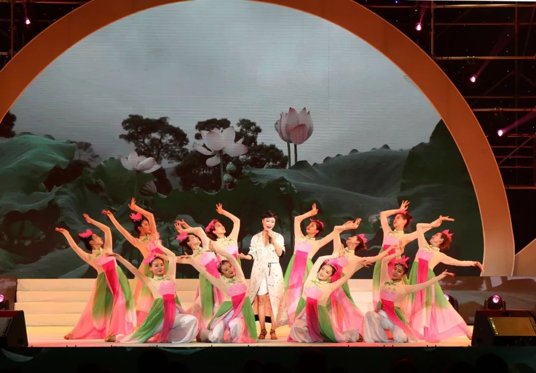 明星荟萃精彩绝伦2019莲花节开幕式暨cctv神州大舞台走进广昌现场直击