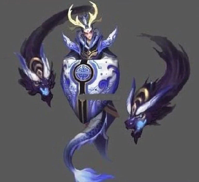 东皇太一的5个废稿kpl暗黑风格帅呆了玩家心塞塞