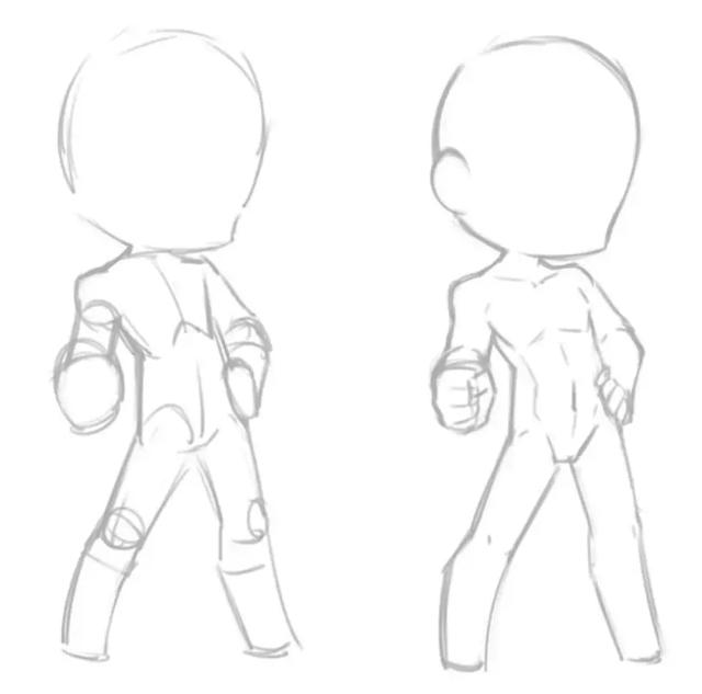 教你q版萌系人物的绘画技巧!