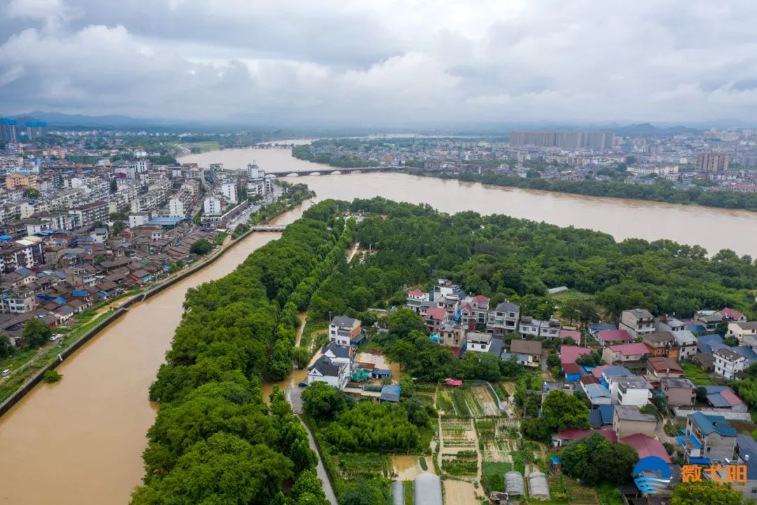 弋阳连日大雨信江河水位上涨不知是哪位神仙请收手吧