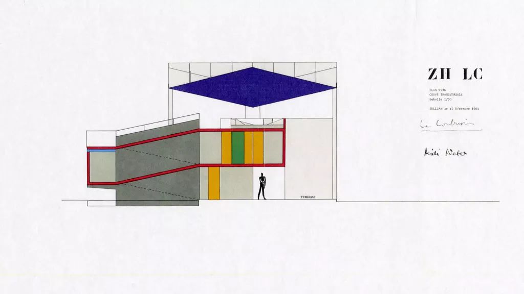 他是一个真正的建筑大师,一生代表作无数,马赛公寓,朗香教堂,萨夫伊