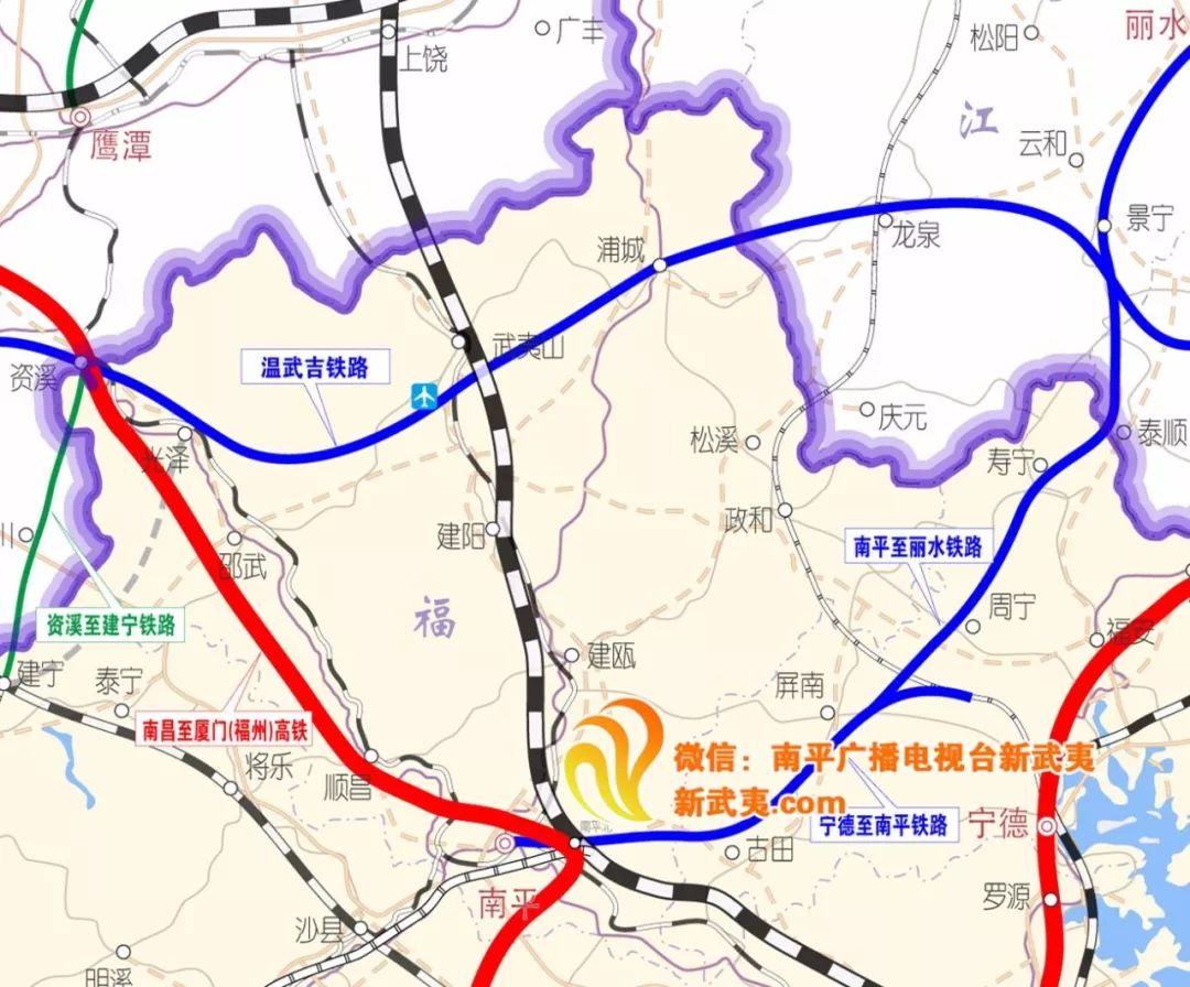 温武吉铁路路线图图片