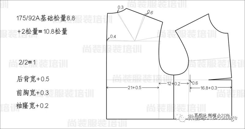 女士马甲打板图图片