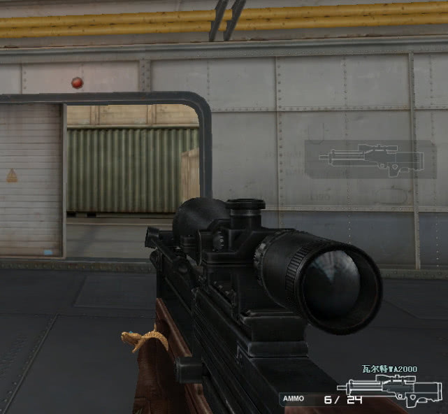 一,瓦尔特wa2000.