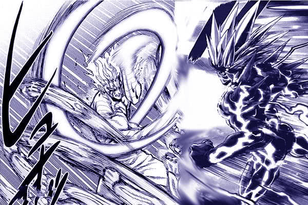 一拳超人:近战饿狼和波罗斯交锋,至少五五开,饿狼吊打波罗斯