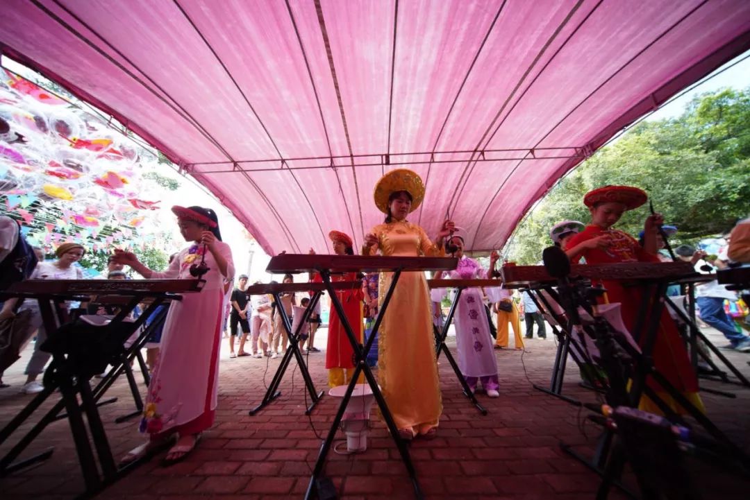 我们的节日仙弦轻舞欢度京族哈节