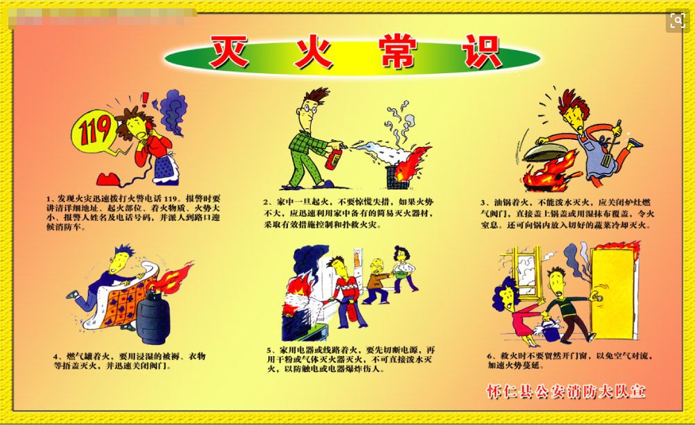 暑假安全系列之二防火灾
