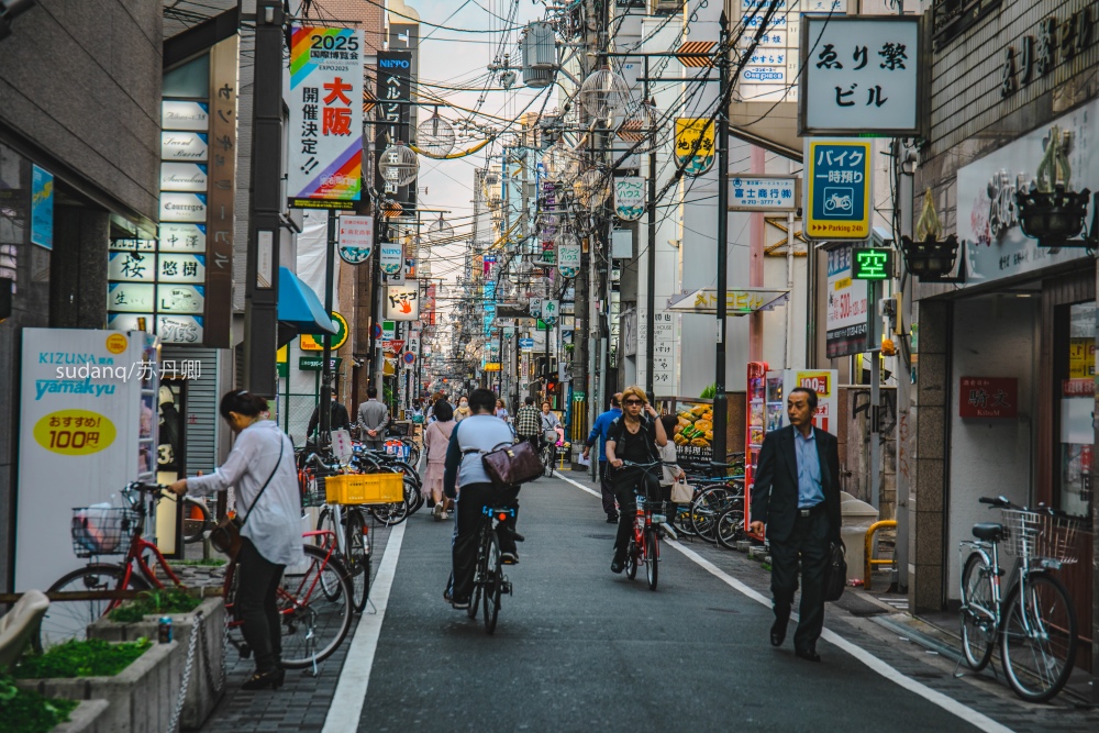 日本街头，那些不上锁的自行车：如果丢了，警察会快速找回