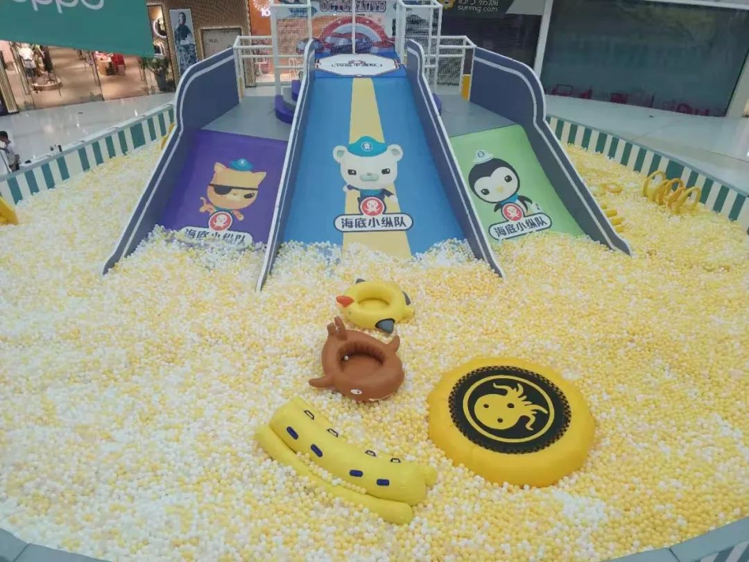免费畅玩啦暑期来高新万达西厅移动城堡海洋球跟宝贝嗨玩一夏吧