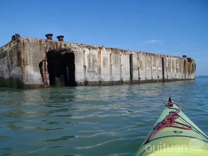 穷游阿尔罗芒谢莱班&黄金海滩一日,诺曼底登陆纪念线路!_beach
