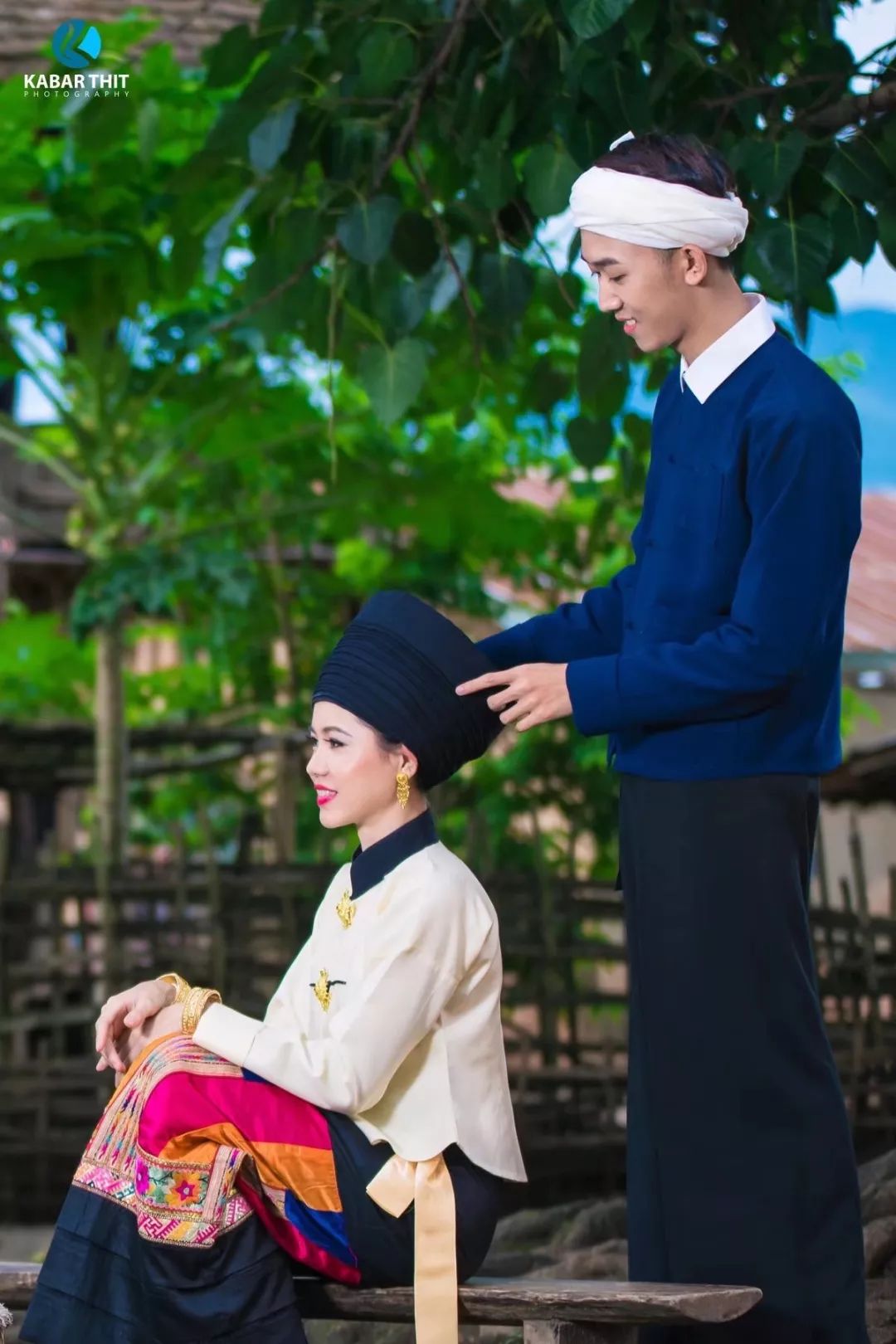 景栋人宣传版保山德宏掸邦北端傣族服装