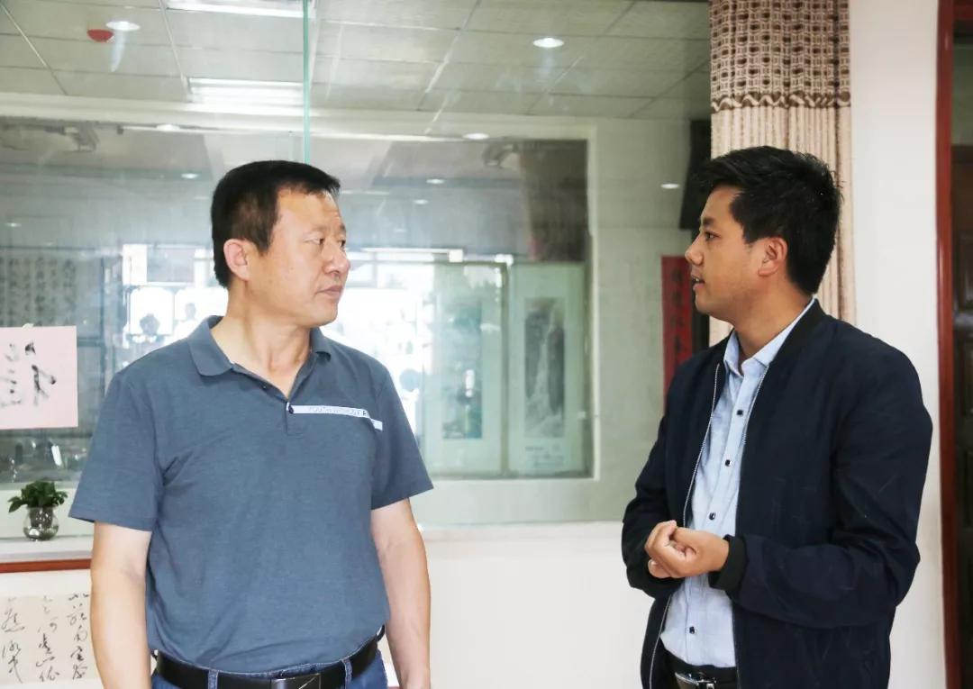 【悦心快讯】罗源县人民政府副县长康学昆一行来通渭悦心国际书画村