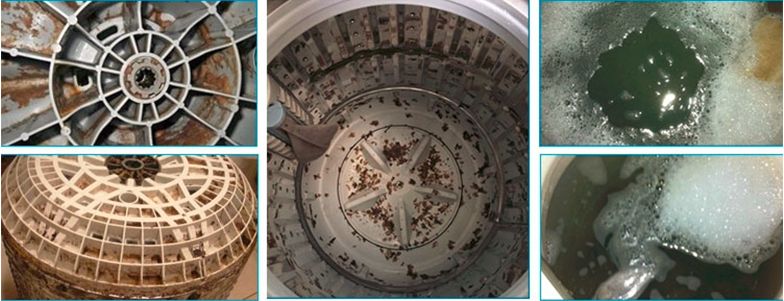 洗衣机里加点它,10分钟排出黑脏水!恶臭刺鼻,洗出10年顽固污垢!