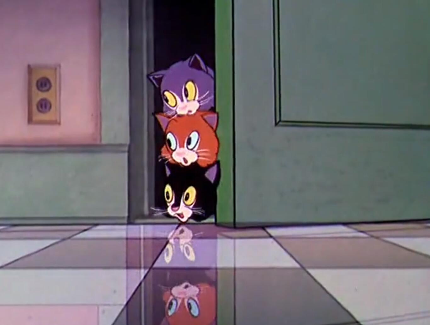 1936第08届奥斯卡最佳动画短片三只小孤儿猫迪士尼早期动漫