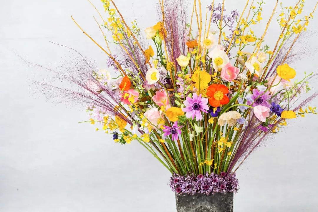 欧美花艺的表现技巧
