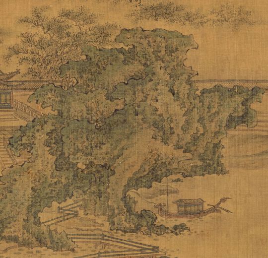 【书画精览】清代遗风—袁江《汉宫秋月》