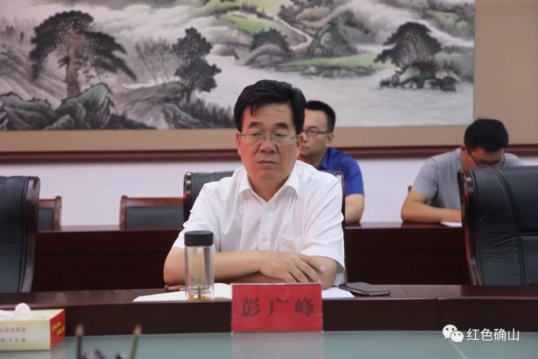 公司党委书记,董事长王森,确山县委书记路耕,县委副书记,县长彭广峰