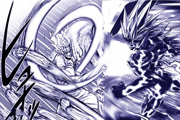 一拳超人近战饿狼和波罗斯交锋至少五五开饿狼吊打波罗斯