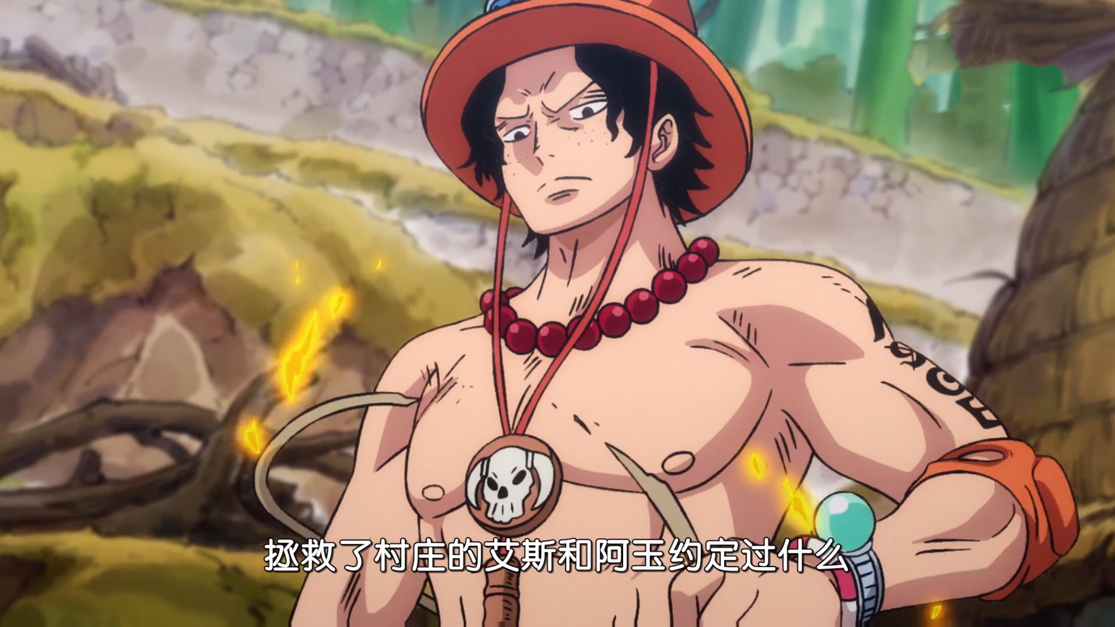 原创海贼王893集小玉是动物的克星在4年前和艾斯有过约定