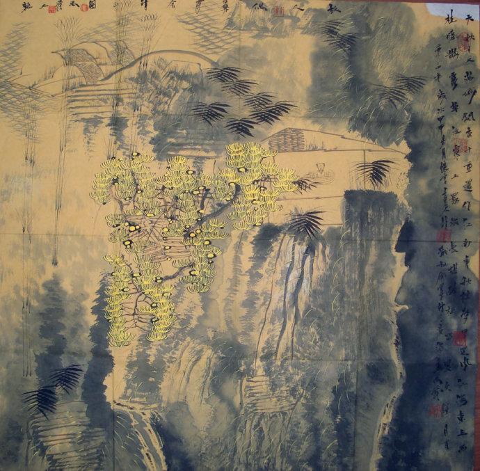 当代画家卢禹舜——山水画作品欣赏