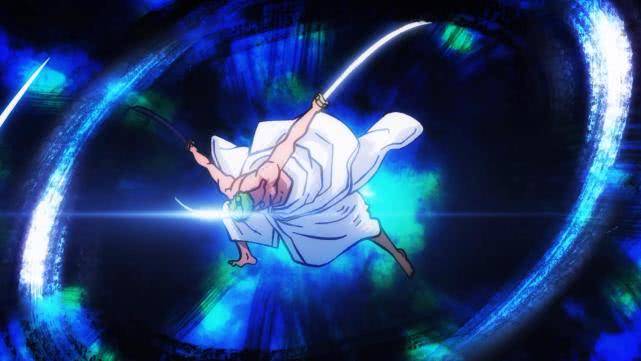 原创海贼王893集索隆展示三代鬼彻杀招一招剑术摧毁半个城市