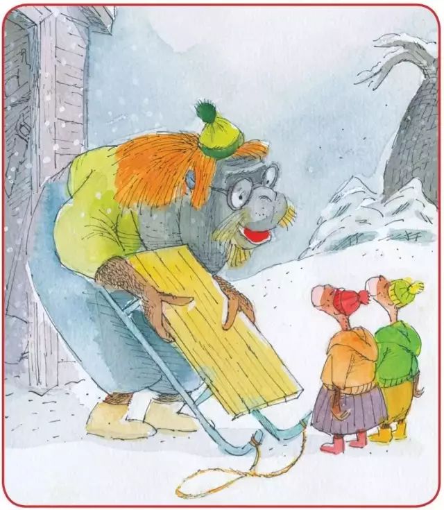 长颈鹿会员有声故事 | one winter day