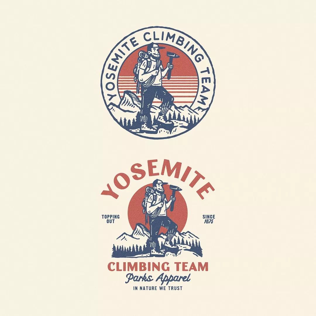 复古风的品牌logo是怎样的