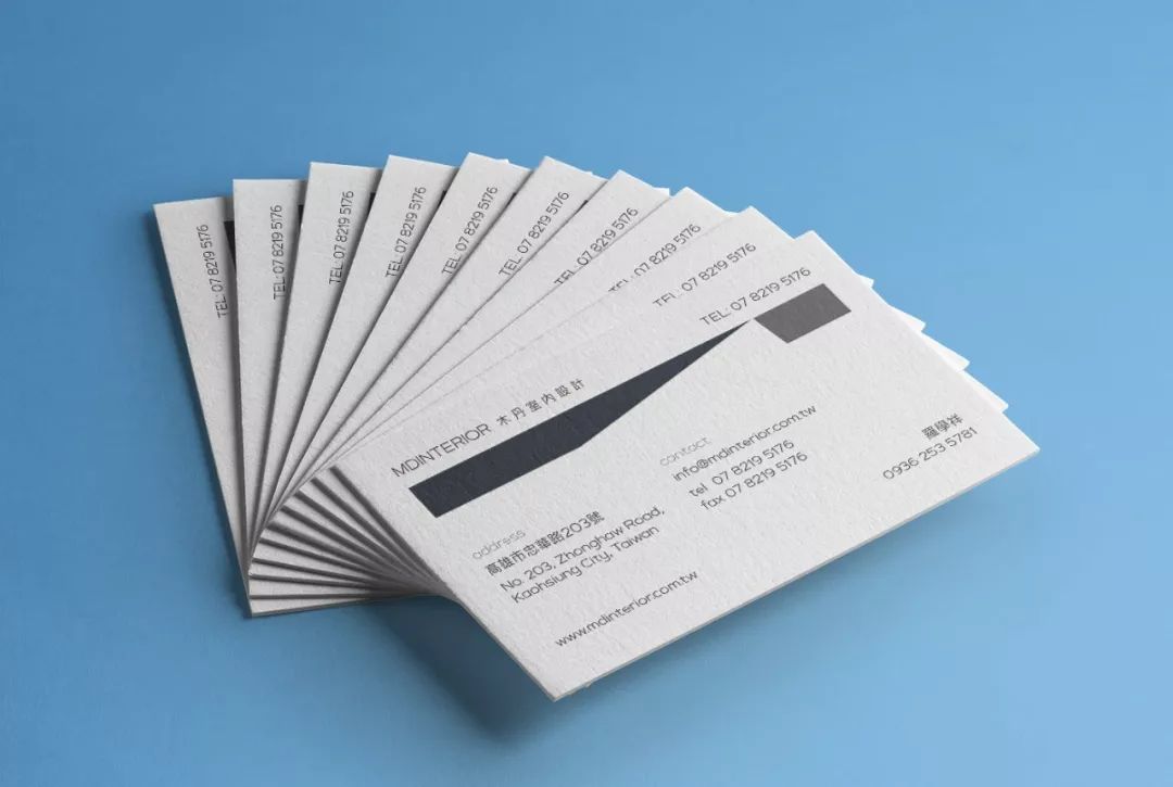 视觉中文名片设计参考在这