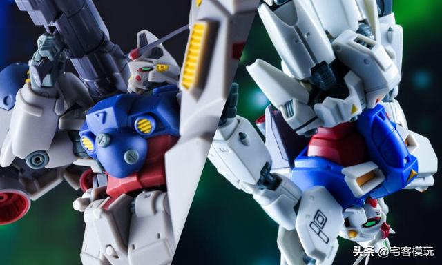 模玩資訊萬代r魂rx78gp01gp02averanime官博樣品