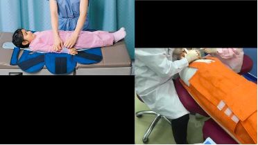 现在给大家看到的这个图片就是束缚带,可能有一些家长带孩子去治疗的