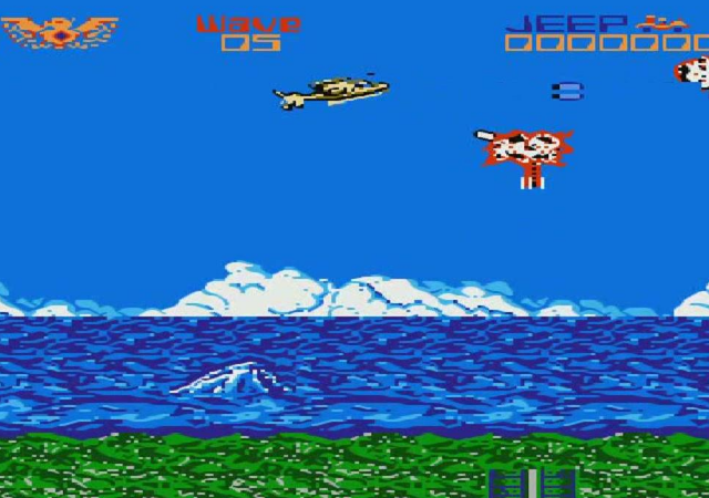 战争系列的红白机游戏,在当时引起比较大的轰动,让我们感受很深_飞机