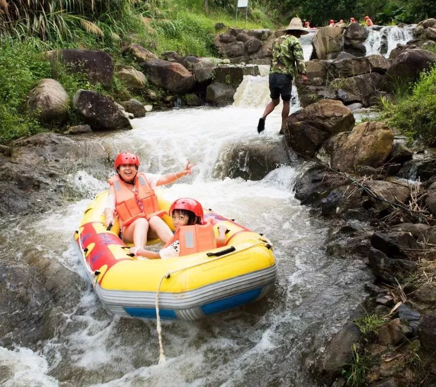 10余米的垂直落差,怎么能少了北宅冠山漂流尤溪人的夏天无漂流不夏天