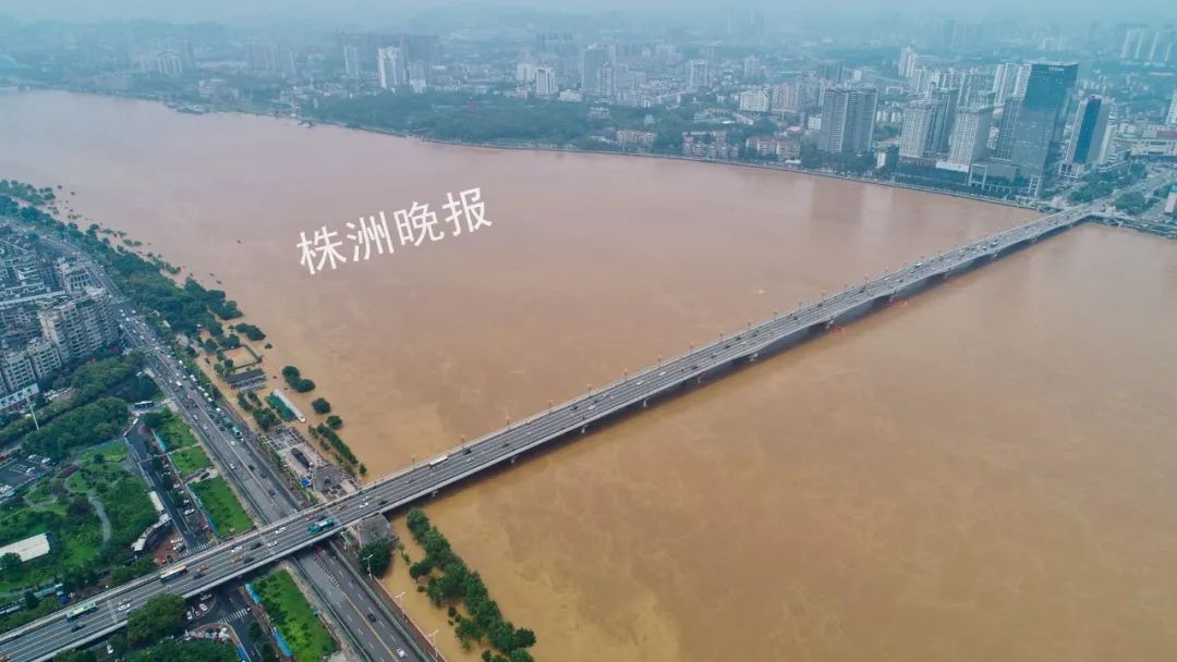 湘江株洲段今日水位还将继续缓缓下降,但新一轮汛情或正在来的路上