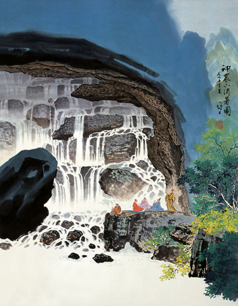 罗国士画家《笔飞神驰 思绪奔腾》