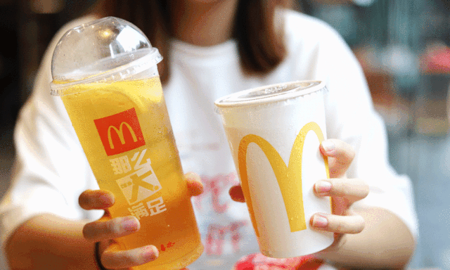 tea茉莉绿茶饮料以外,这次麦当劳还推出了个升级版,就是fuze tea那么