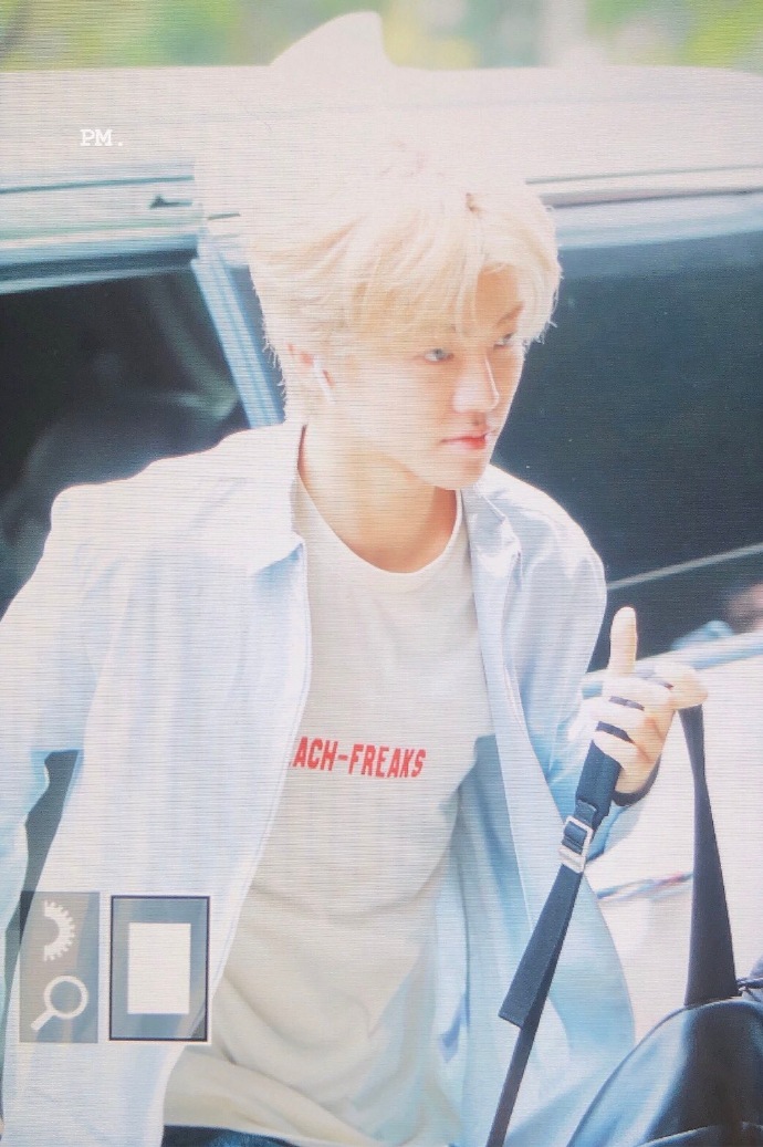 罗渽民李帝努今天现身你好录制上班路两位大佬a到炸裂