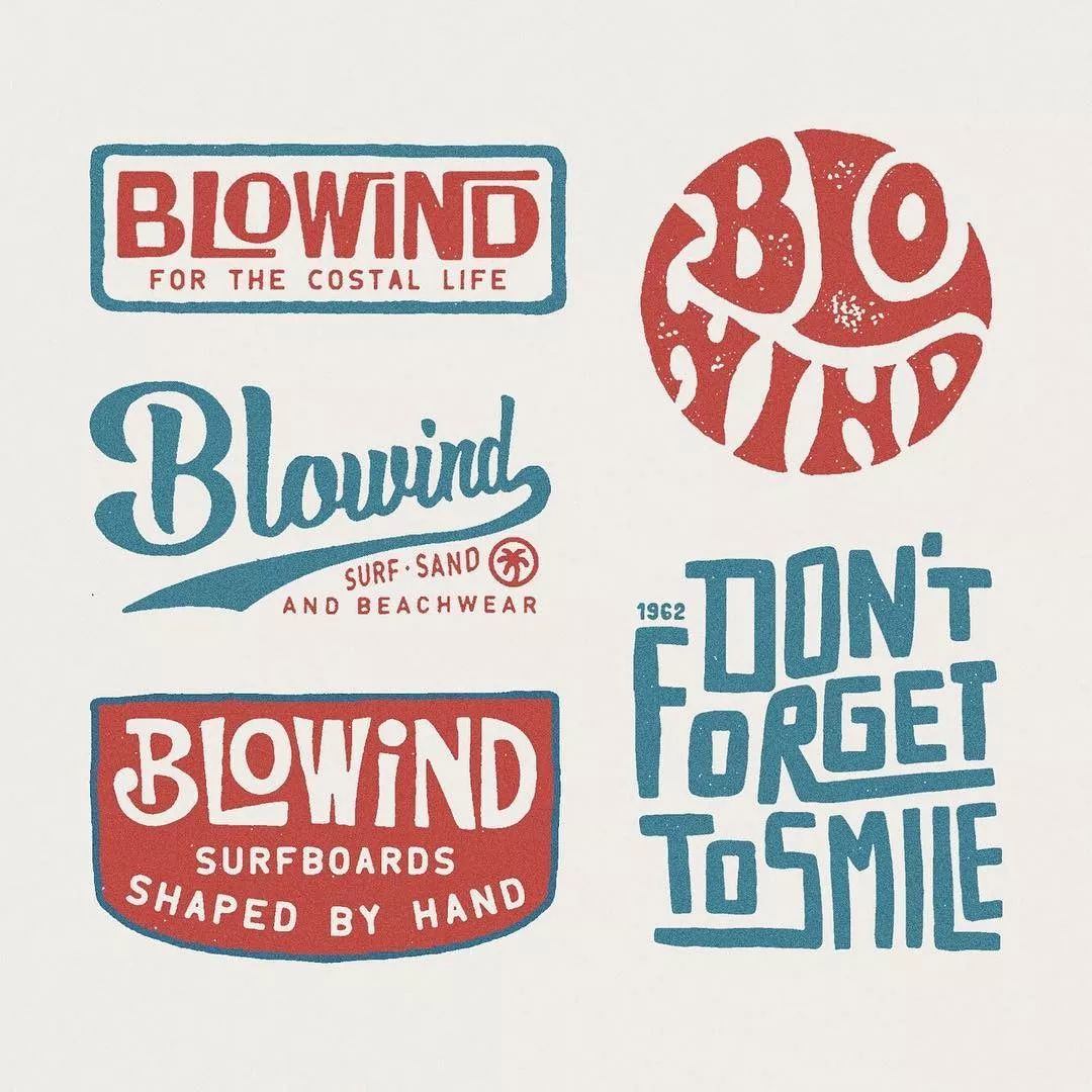 复古风的品牌logo是怎样的