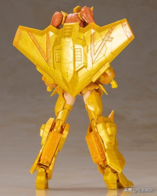 模玩资讯:寿屋限定商品 机娘勇者王gaogaigar 黄金勇者王ver.