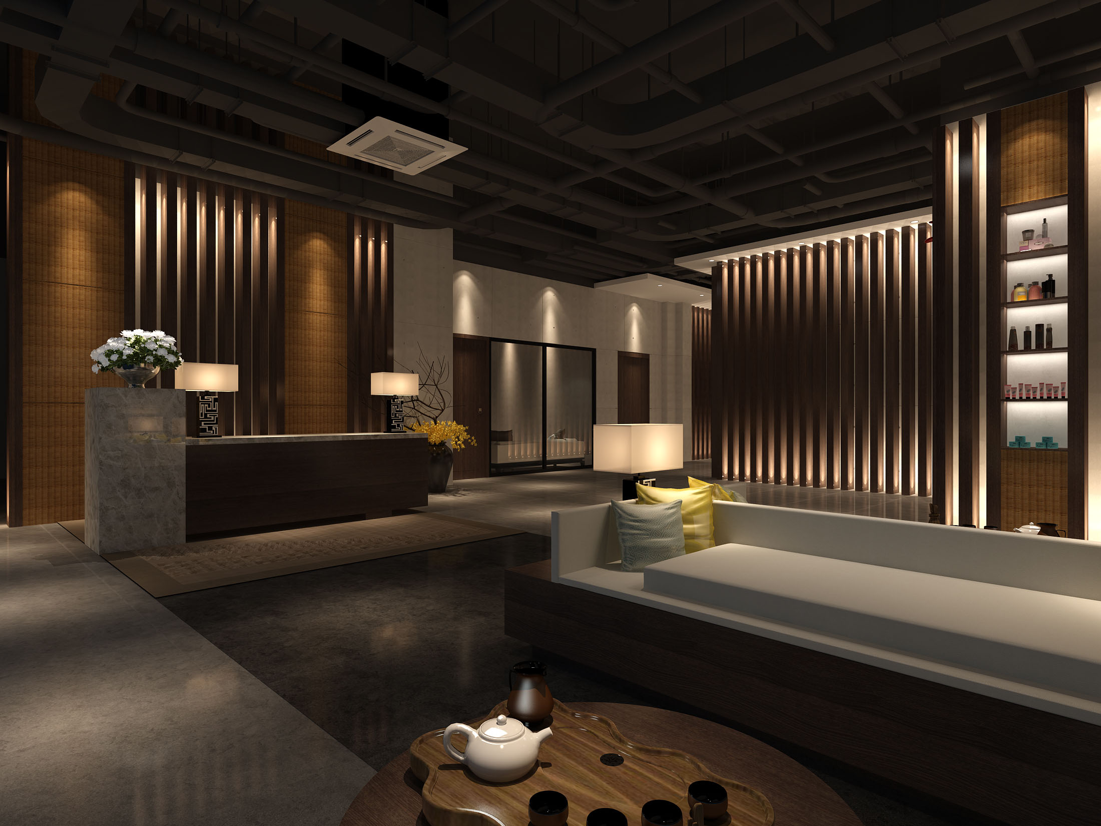 绵阳百盛装饰绵阳美容院装修