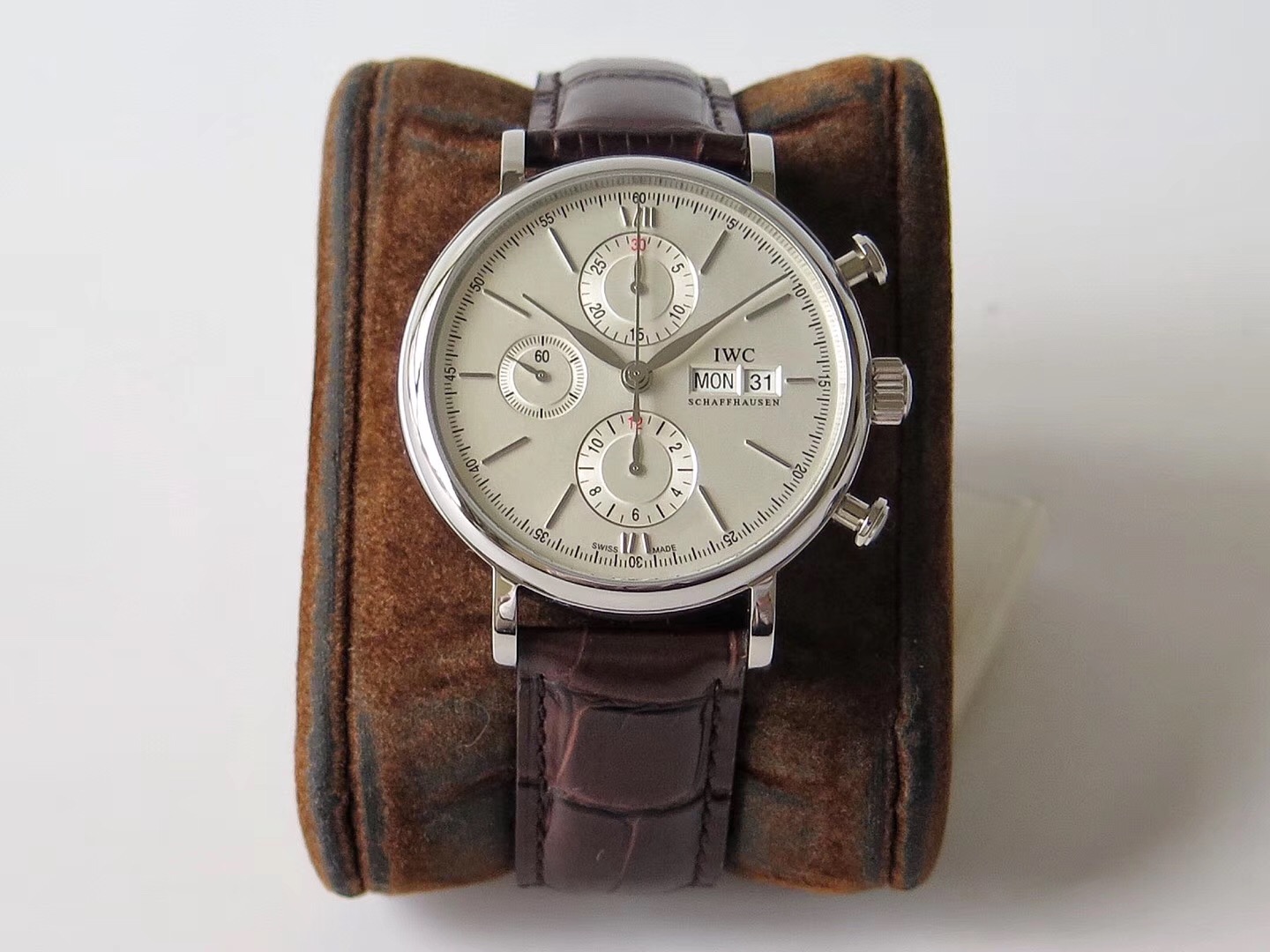 siri说表:评测万国表柏涛菲诺系列多功能计时码表iw391001腕表