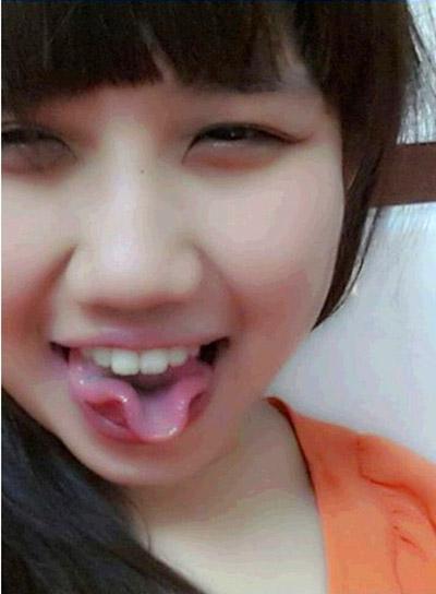 原创搞笑gif趣图妹子就是厉害这都能工作教教我吧