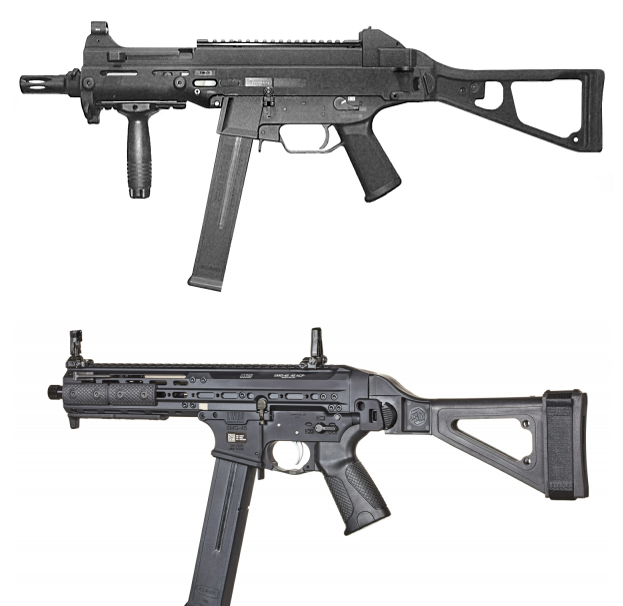 ump45的远房漂亮表妹?枪管后坐式半自由原理的smg45冲锋枪