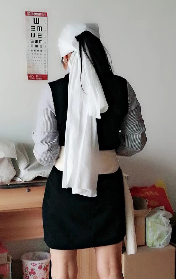 丧葬文化：穿孝服的女人_丧服