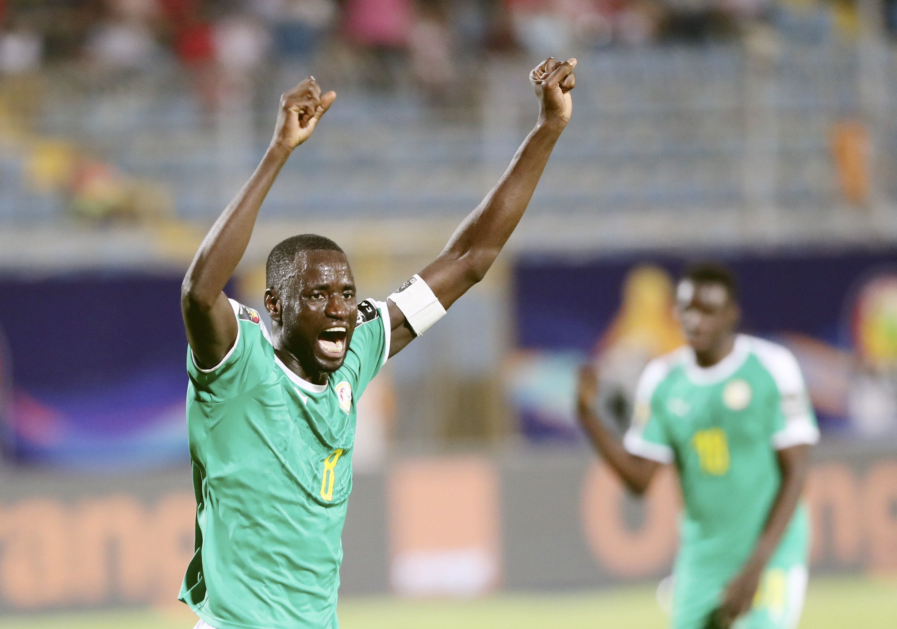 足球——非洲杯半决赛:塞内加尔胜突尼斯晋级决赛