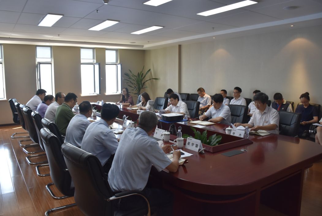 科环集团党委委员副总经理总会计师唐超雄到烟台龙源开展主题教育调研