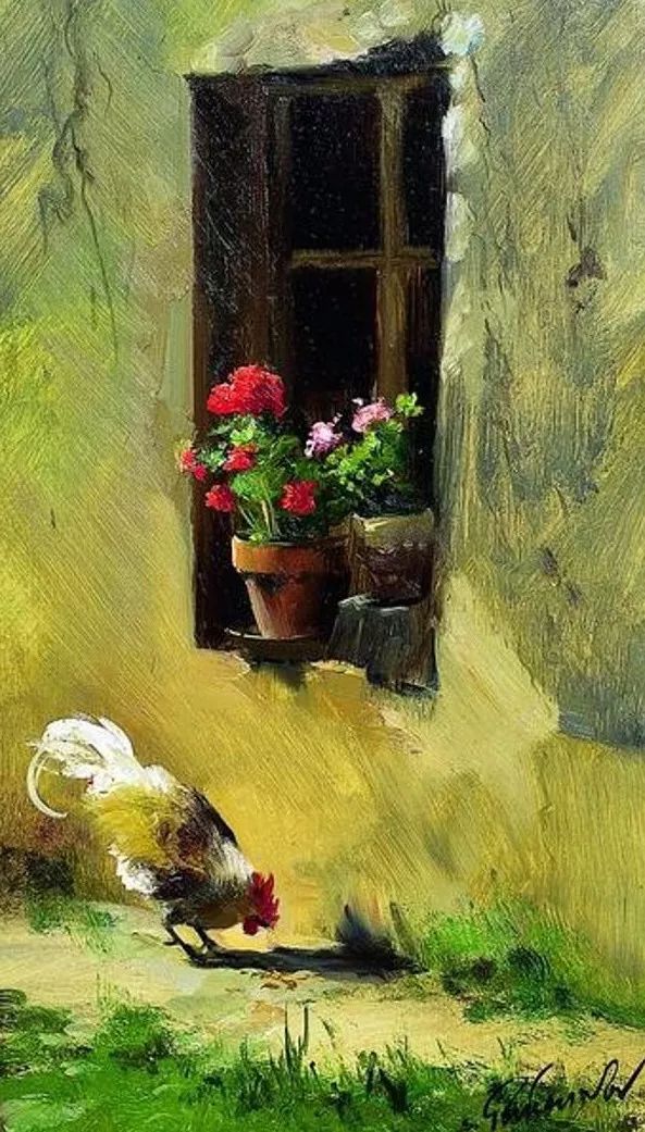 画油画就要像他画出油画该有的味道