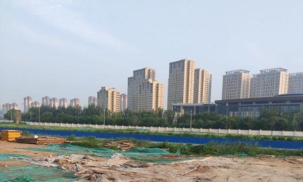 西青区中北镇华侨城运河水街开建2021年底建成